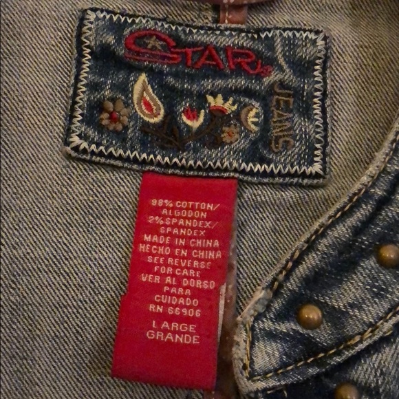 Cropped jean jacket - Picture 3 of 10